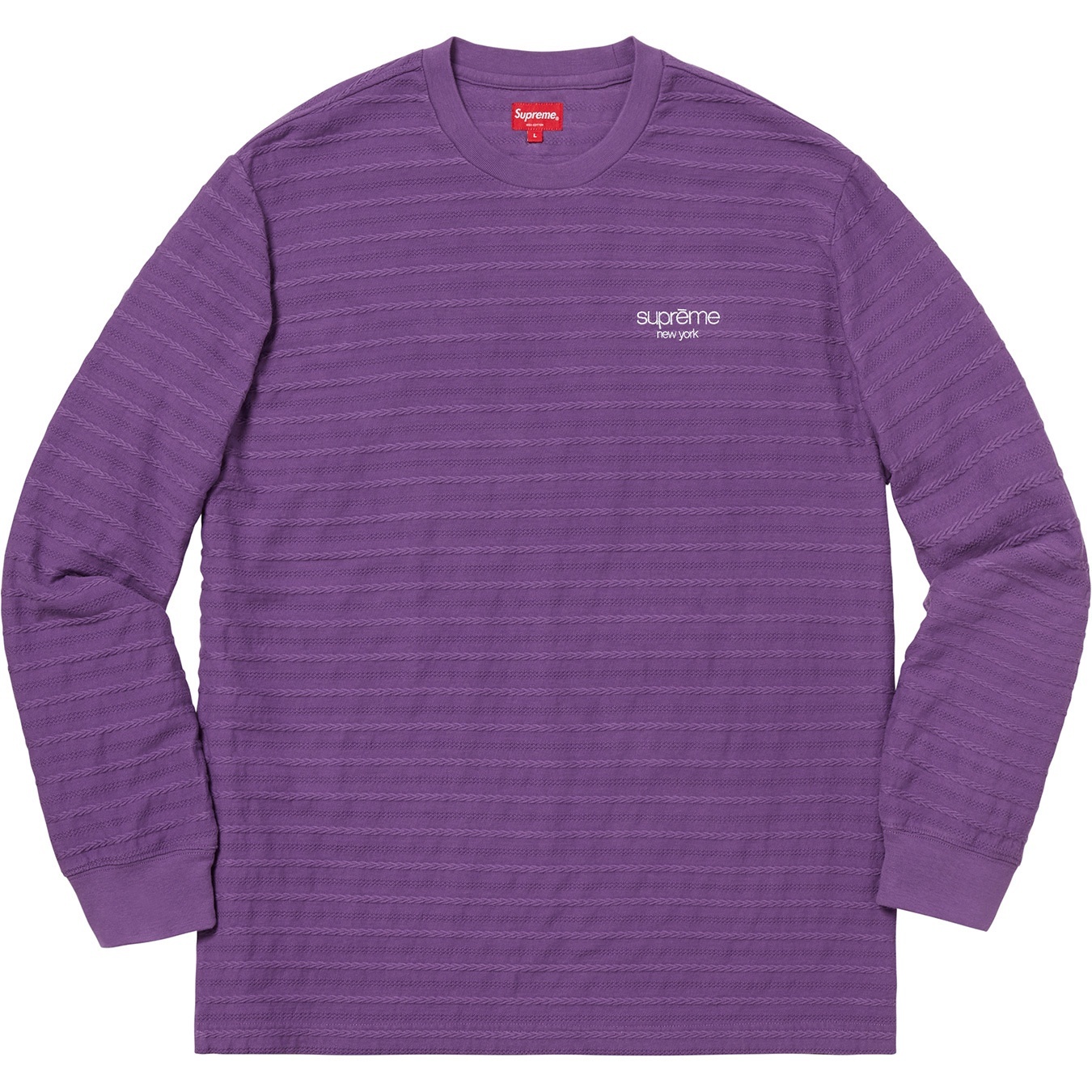 Rope Stripe L/S Top view 3